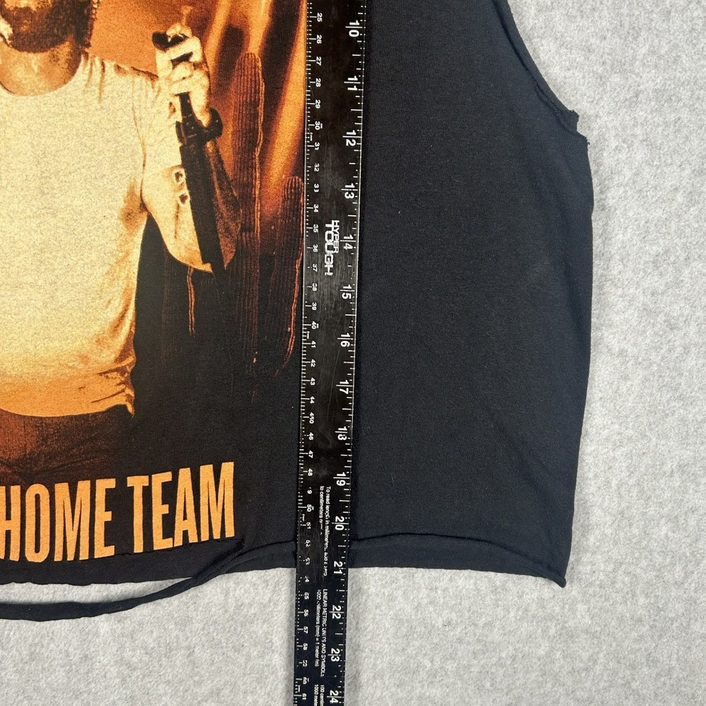 Thomas Rhett Home Team Tour 2023 Cut Off Tank Top LG Black Concert Country Tee - Picture 5 of 7